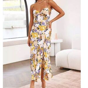 Floral Print Women's Dress